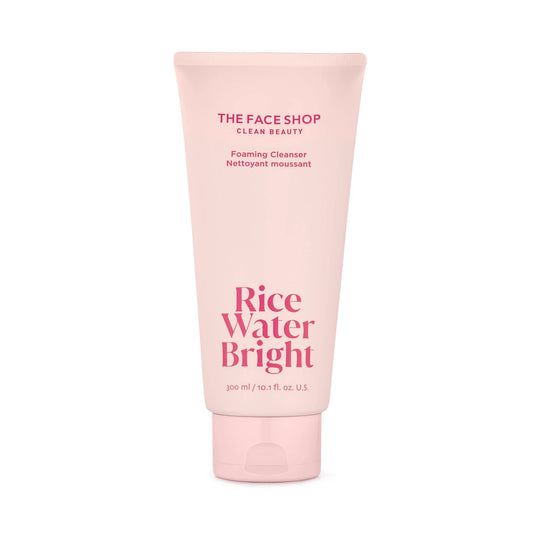 Rice Water Bright Foaming Cleanser 300Ml| Vegan| Brightening | Rice Water | Hydrating | Rice Bran Oil | K-Beauty